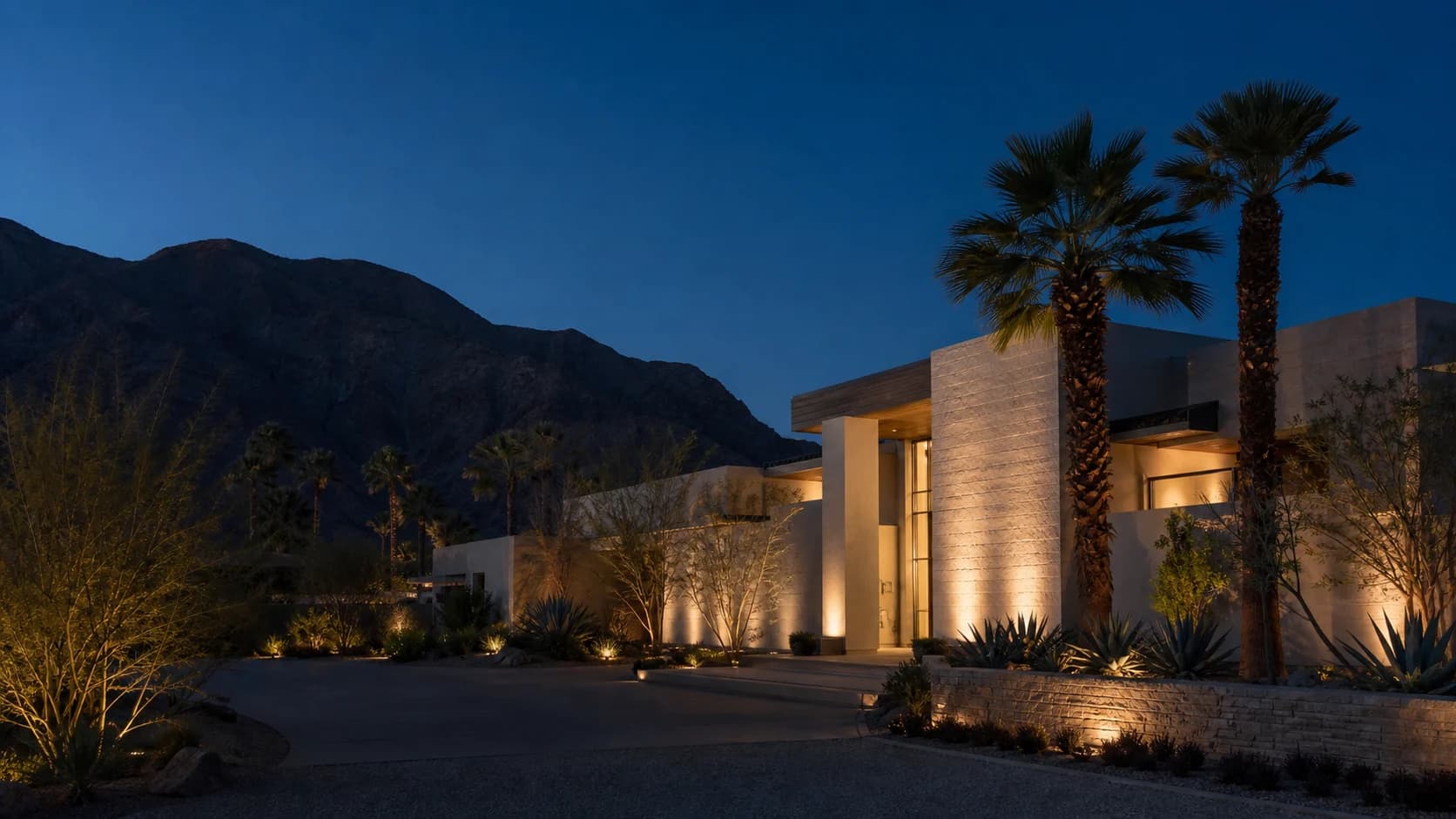Rancho Mirage desert environment and local architecture