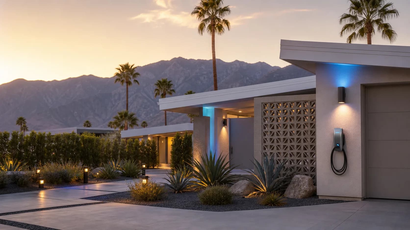 Palm Springs Coachella Valley home style for TruLuxe Electric