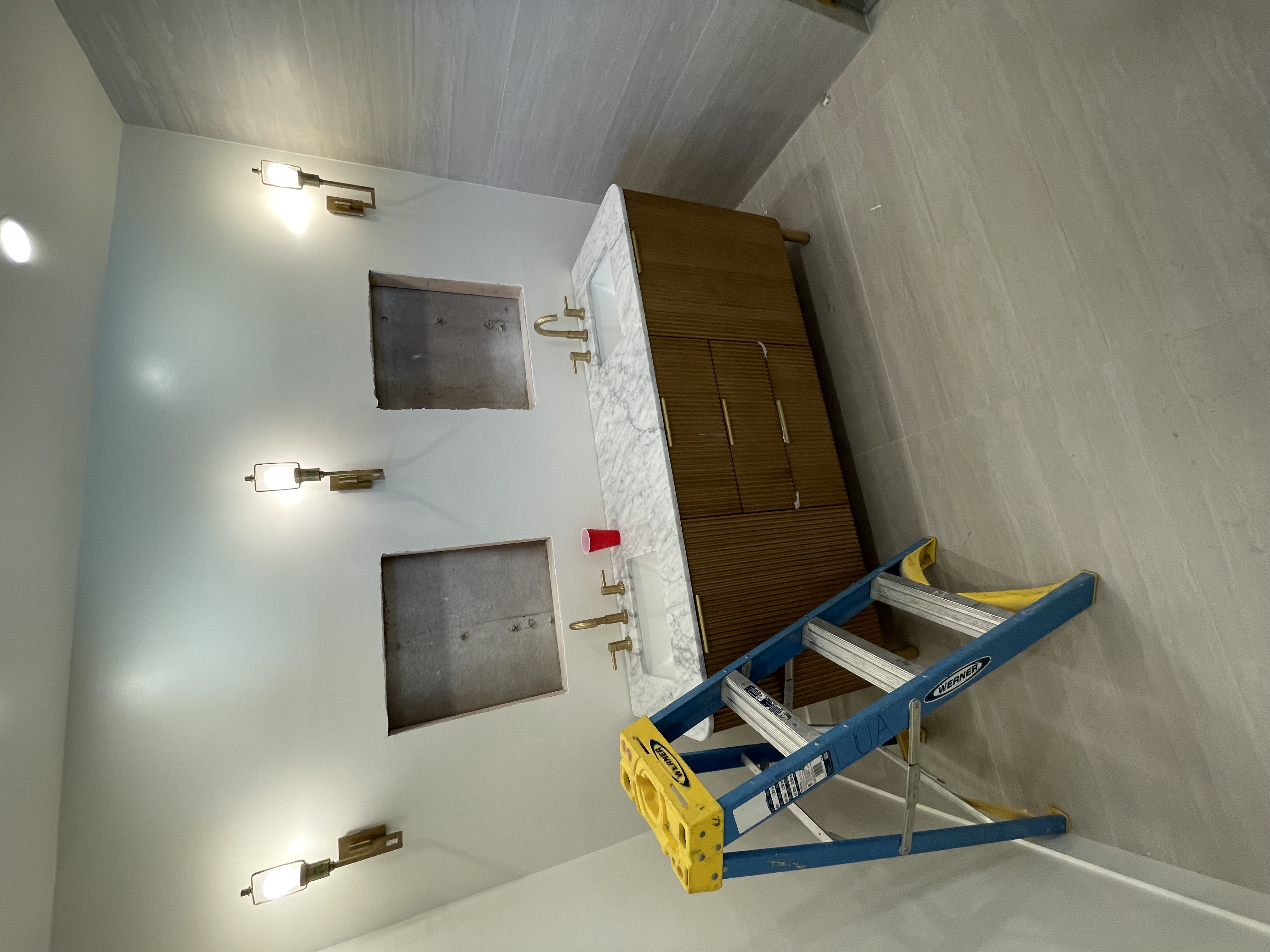 Bathroom Sconces Installation