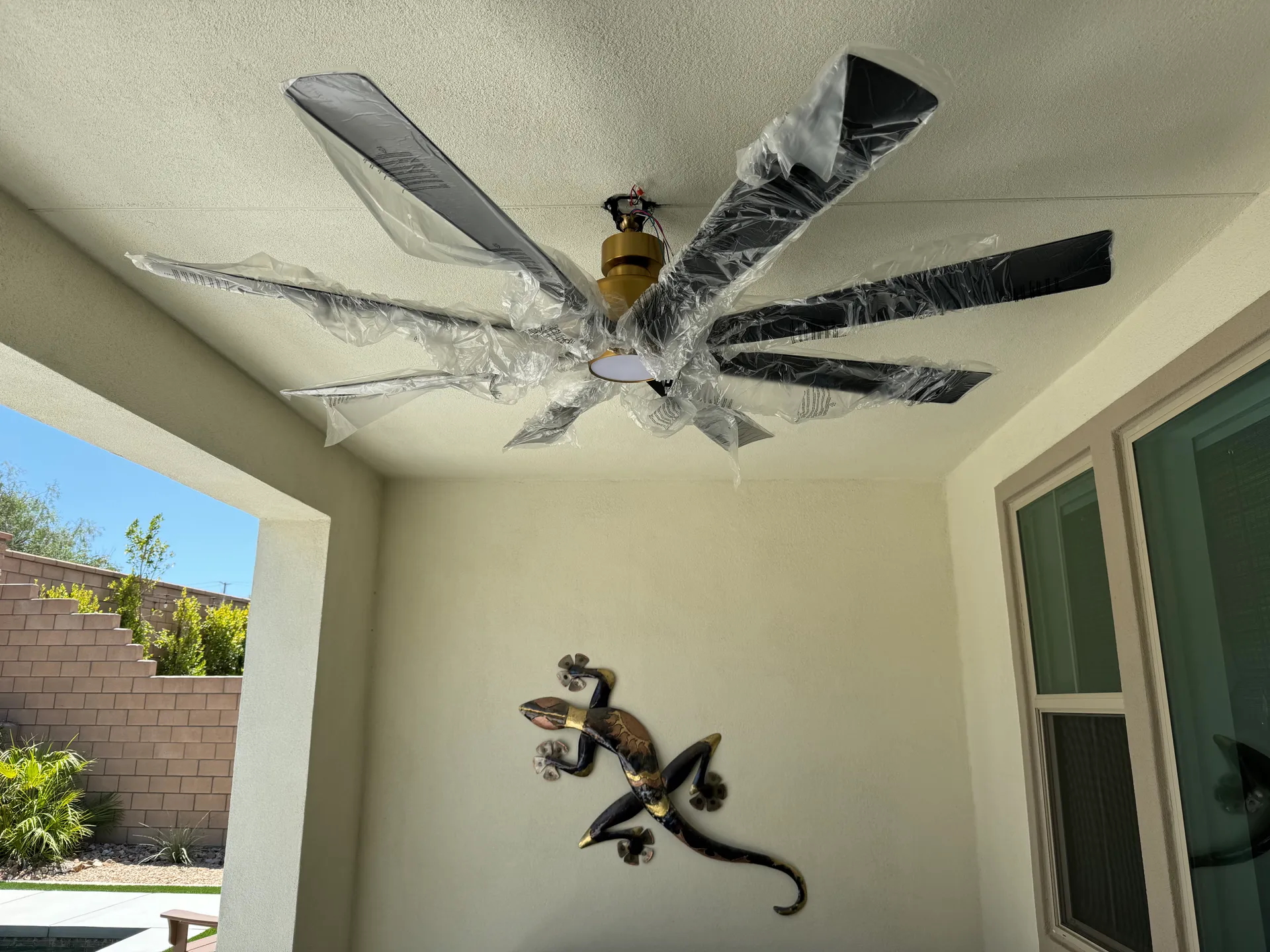 Outdoor Fan Installation
